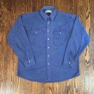 Vintage 90s Thick Flannel Button Up Shirt